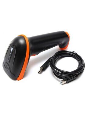 Tera 2-in-1 Wireless Barcode Scanner – 1D Laser – Battery Indicator 328ft Range